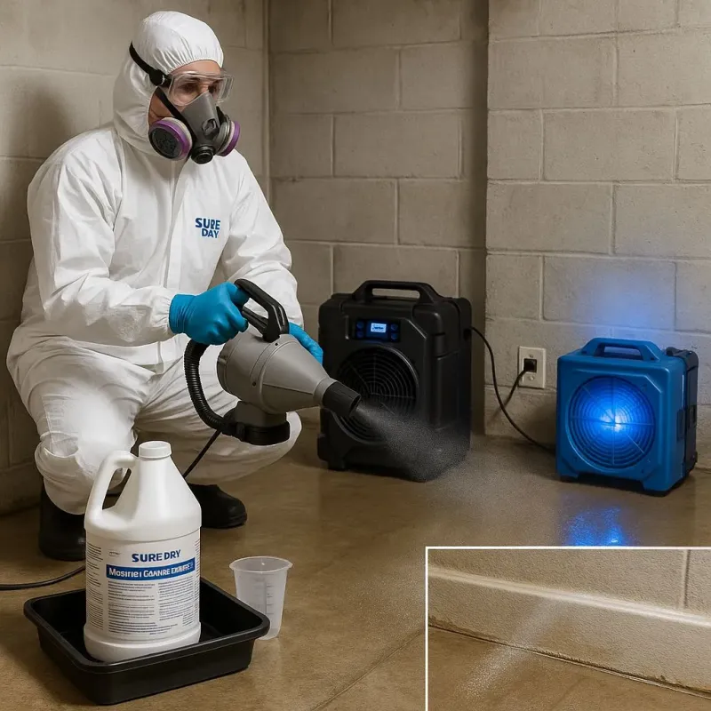 Sanitization and Odor Removal process in Chester, MD